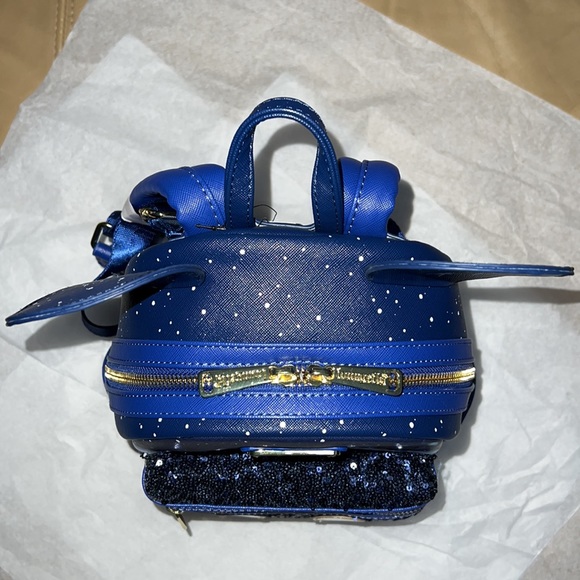 Mickey Mouse The Main Attraction Loungefly Backpack Peter Pan's Flight - Picture 6 of 14